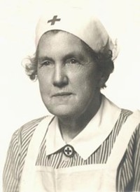 Schwester Elisabeth, unsere Jött beim DRK Blankenheim (Archivbild J. Vossen)