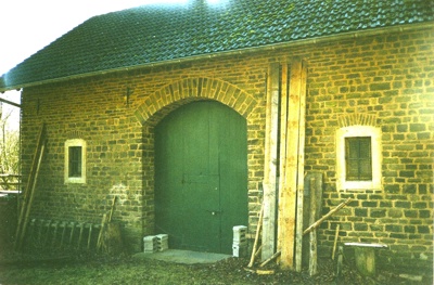 2006 Vom Forsthaus blieb nur die alte Scheune erhalten (Foto Johann Vossen)